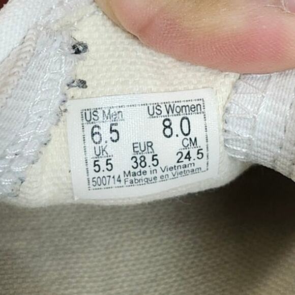 Vans Rainbow Checkered Canvas Slip-On Sneakers Sz US Men 6.5 / US Women 8 - Picture 5 of 6